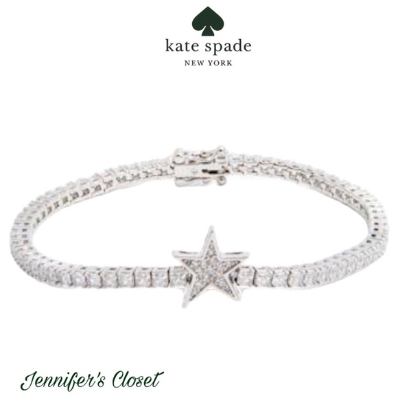 Kate Spade Cz You’re A Star Tennis Bracelet NWT - Picture 1 of 8